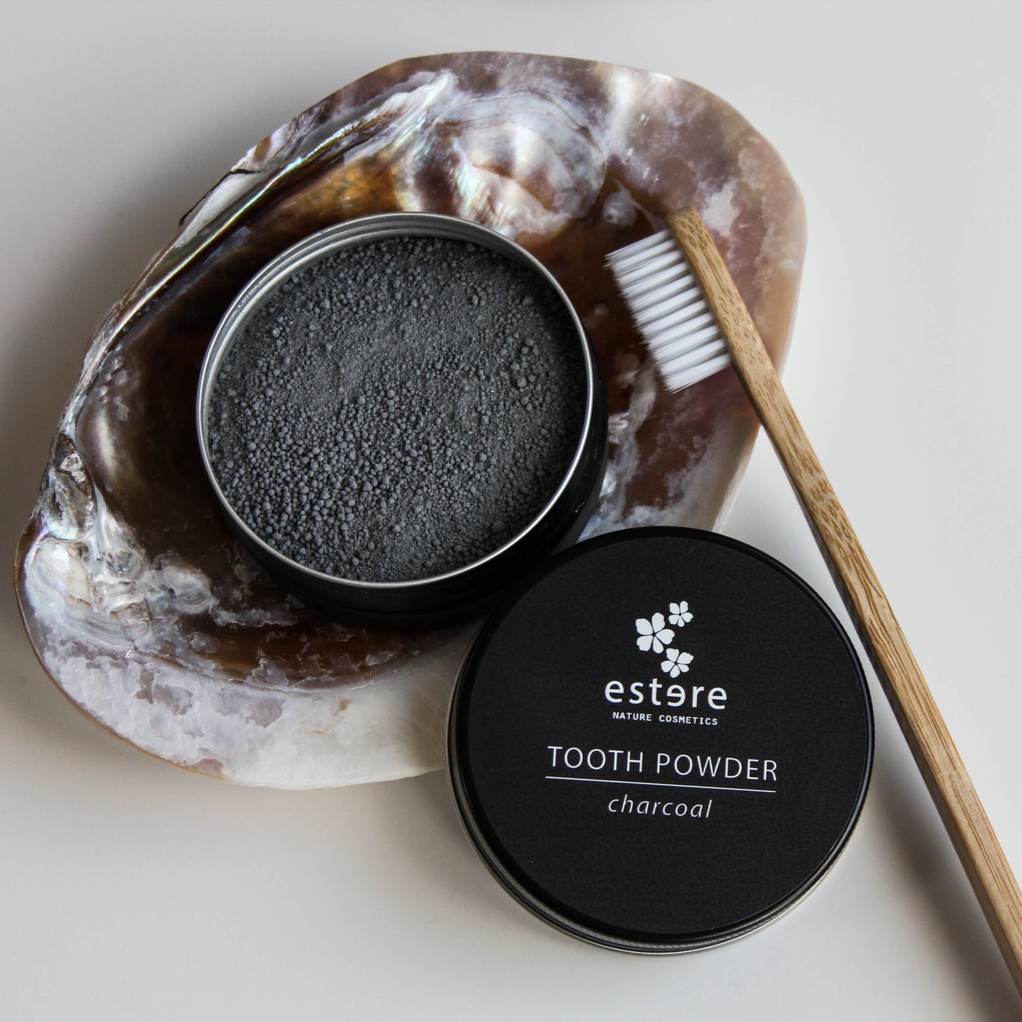 Tooth powder Activated carbon (gently effervescent)