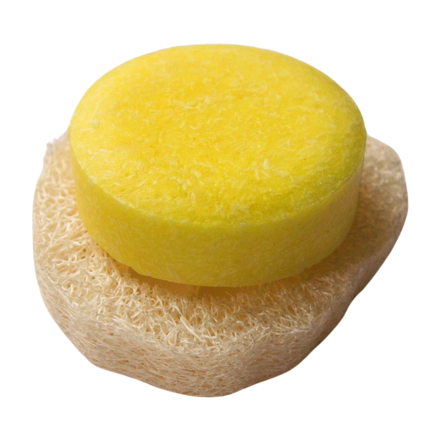 Solid shampoo for oily hair with orange and mint