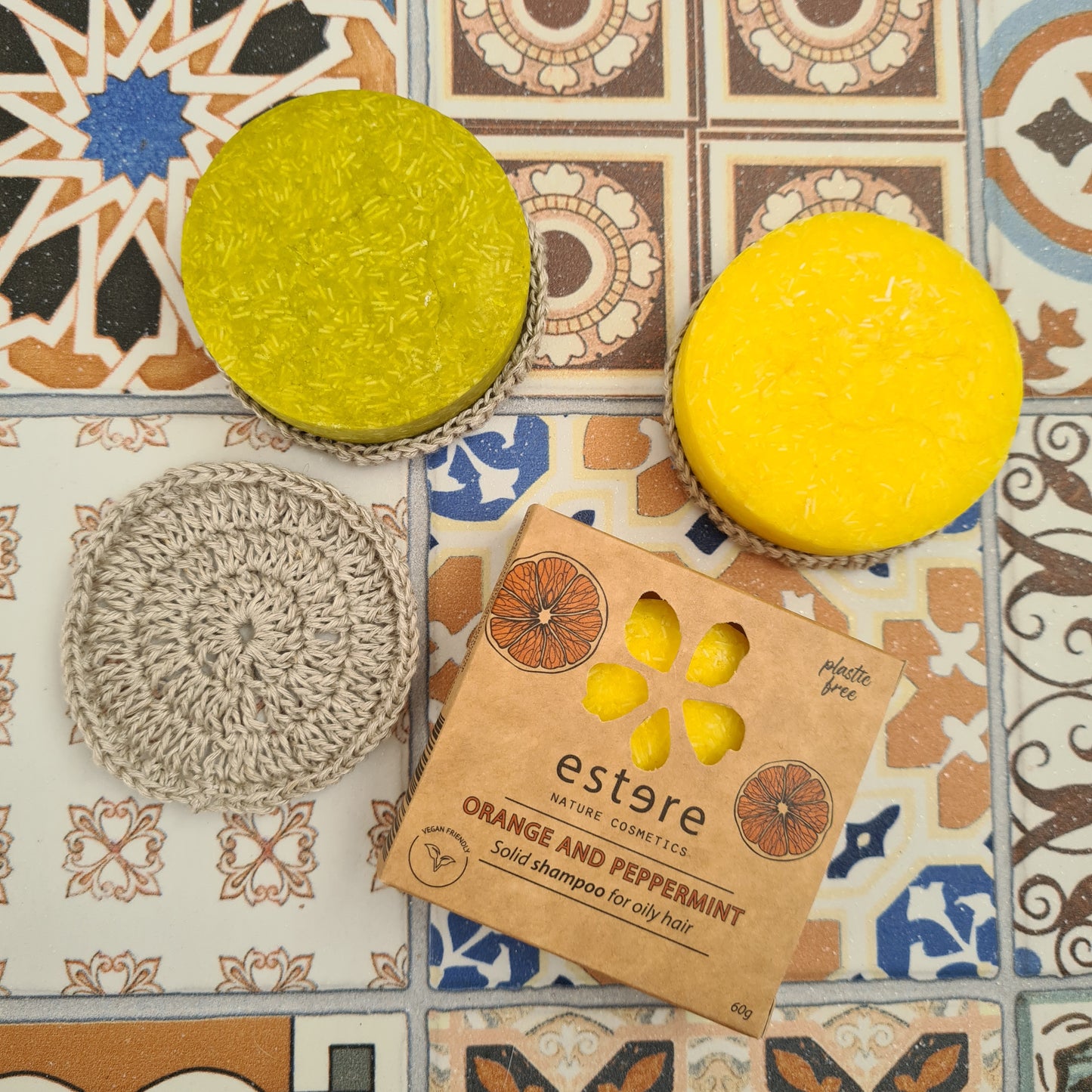 Shampoo tray (linen)