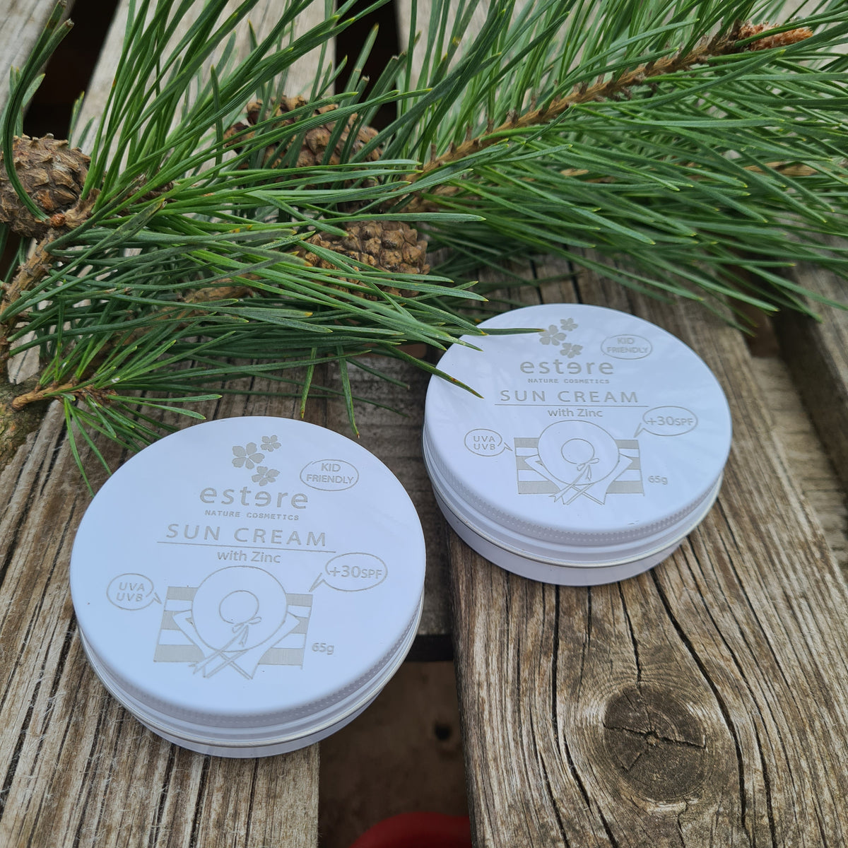 Saules aizsargkrēms ar cinku SPF 30 | Estere