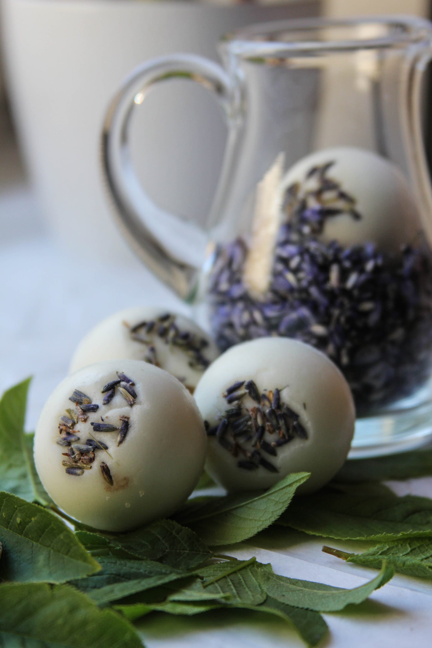 Bath cream bomb Lavender