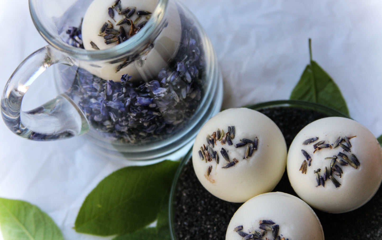Bath cream bomb Lavender