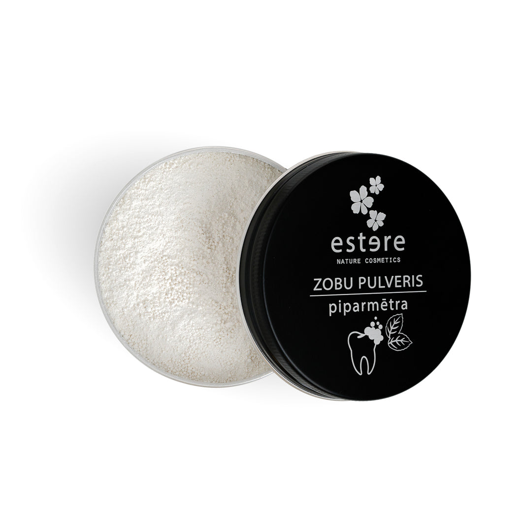 Zobu pulveris Piparmētra (maigi putojošs), 45g